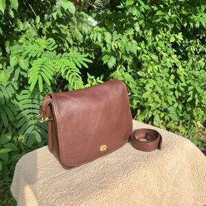 SOLD**Vintage Coach GUC Stewardess  Bag 9525,  in Mahogany,